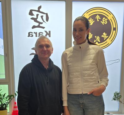 Gloria Sophie Burkandt in der Budo Akademie München