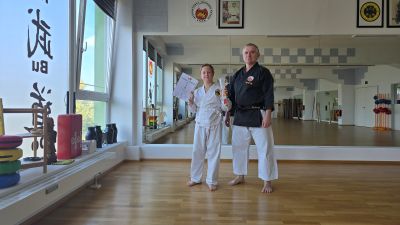 Erste Kobudo Kinder-Kyu-Prüfung | Budo Akademie München